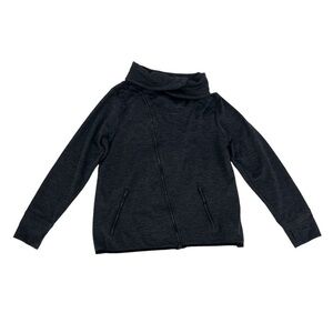 Champion Gray Duo Dry Long Sleeve Zip Up Thumb Hole Jacket Size XL Women’s